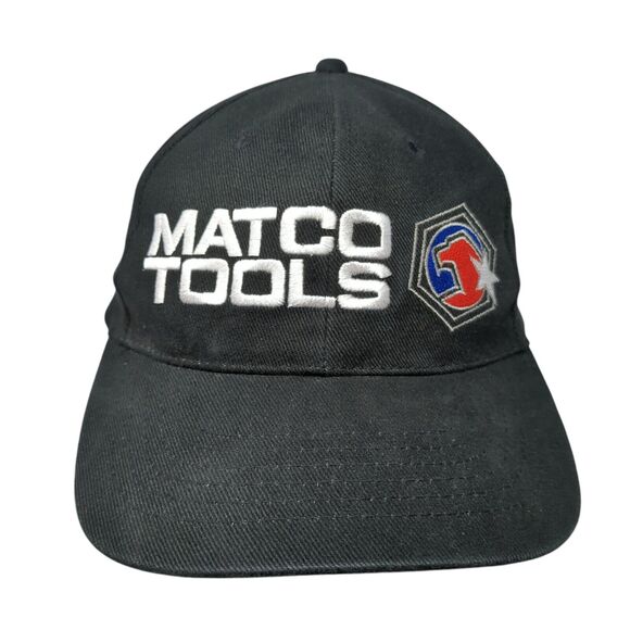 Matco Tools We're The Source Strapback Hat Black One Size Embroidered Man Gate - Picture 1 of 8